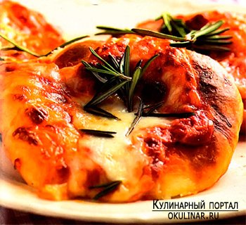 Рецепт Домашняя мини-пицца с фотографией