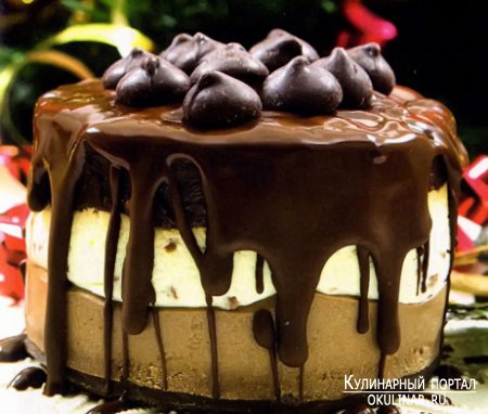 Шоколадный торт-суфле. Рецепт с фотографией