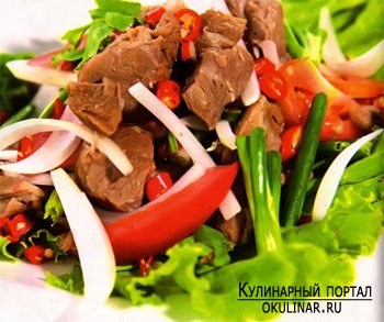 Готовим Тайский салат со свининой - Рецепт с фото